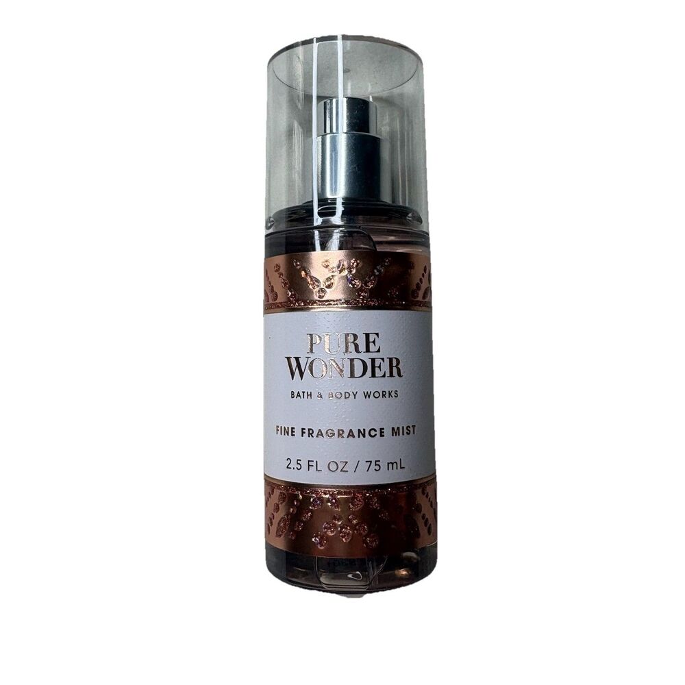 Bath & Body Works Pure Wonder Body Mist  2.5 oz Travel Size Brand New